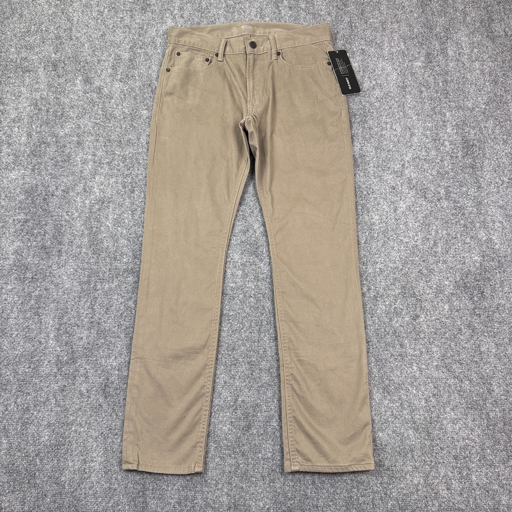 Old Navy Mens Pants Size 28x30 Slim Fit Stretch Khaki Chino Built in flex NWT